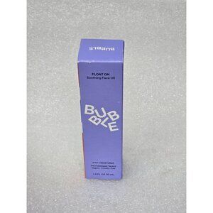 Bubble Float On Soothing Face Oil 1 Oz Vegan & Cruelty-Free Dermatologist Tested